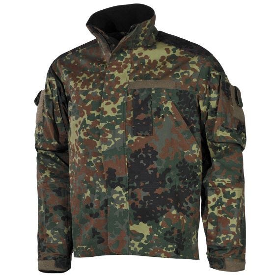MFH BW kort Kampjakke - Flecktarn