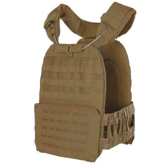 MFH Laser MOLLE Taktisk vest - Coyote Tan