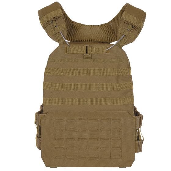 MFH Laser MOLLE Taktisk vest - Coyote Tan