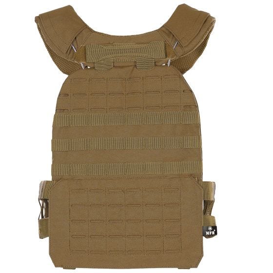MFH Laser MOLLE Taktisk vest - Coyote Tan