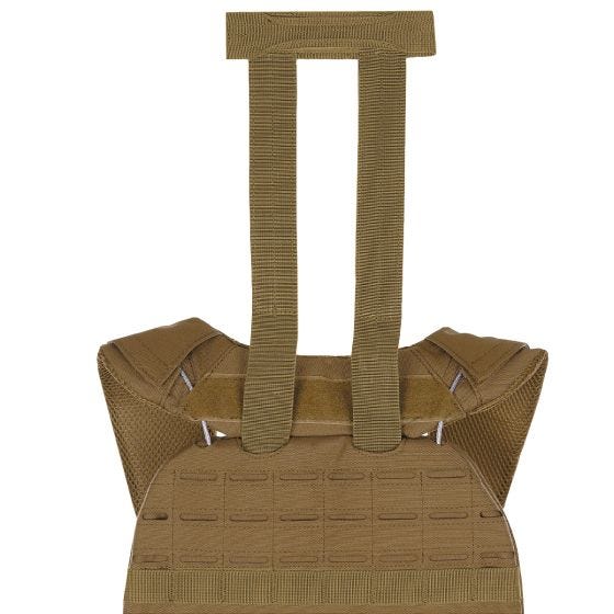 MFH Laser MOLLE Taktisk vest - Coyote Tan