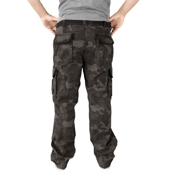 Surplus Premium Vintage Bukser - Black Camo