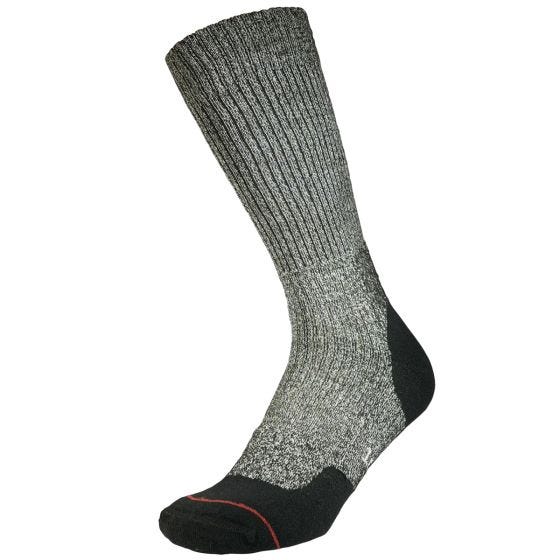 1000 Mile Fusion Repreve Double Layer Vandresokker - Charcoal Marl/Sort