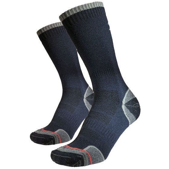 1000 Mile Walk Repreve Single Layer Sokker 2 Pak - Navy/Trækul