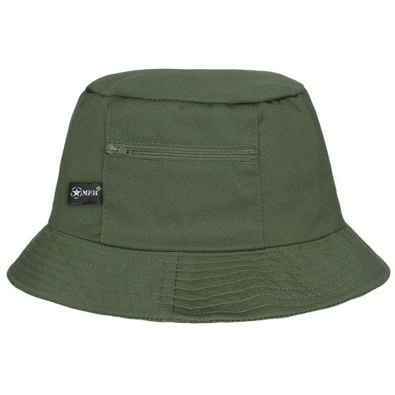 MFH Fiskehat - Olivenfarvet