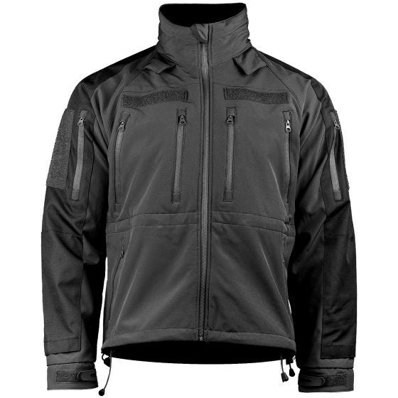 Mil-Tec Soft-shell Jakke - Sort