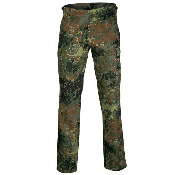 Mil-Tec US BDU Ranger Bukser Straight Cut - Flecktarn