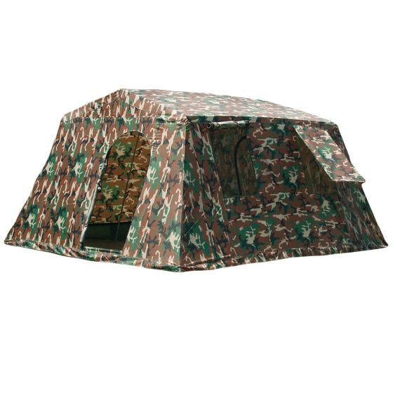 Mil-Tec 4 Person Tent Large Woodland