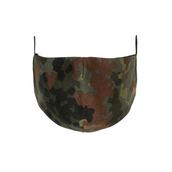 MFH Mund/Næse Maske - Flecktarn