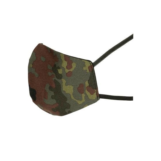 MFH Mund/Næse Maske - Flecktarn