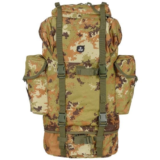 MFH Rygsæk Tysk Militær 65 L - Vegetato Woodland
