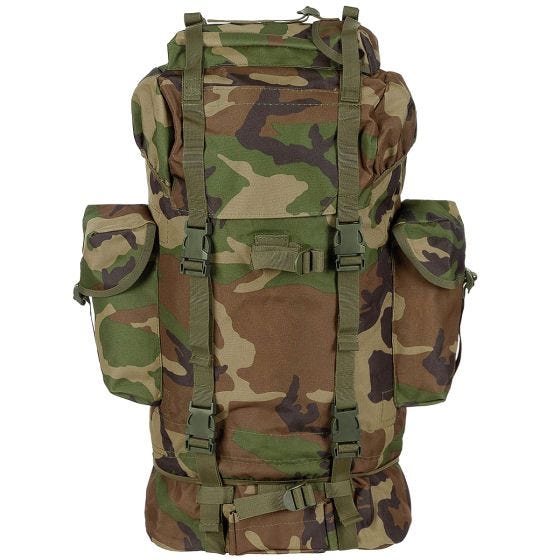 MFH Rygsæk Tysk Militær 65 L - Woodland