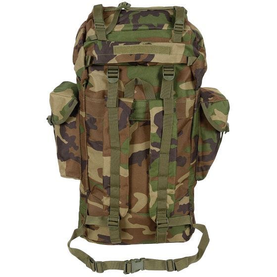 MFH Rygsæk Tysk Militær 65 L - Woodland