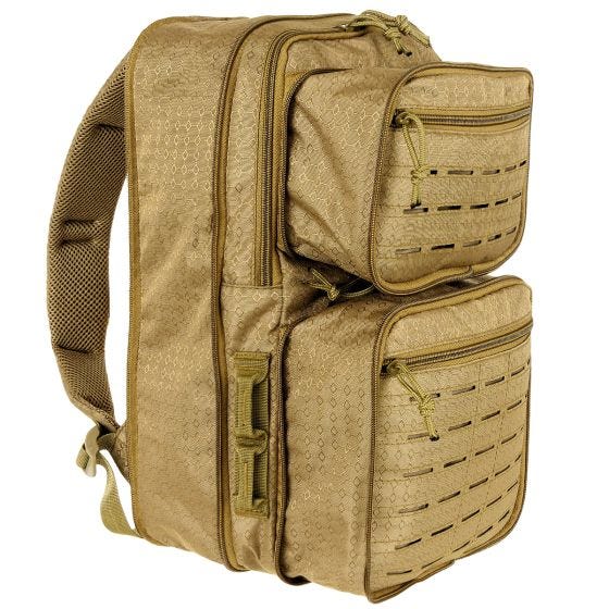 MFH Compress Rygsæk OctaTac - Coyote Tan