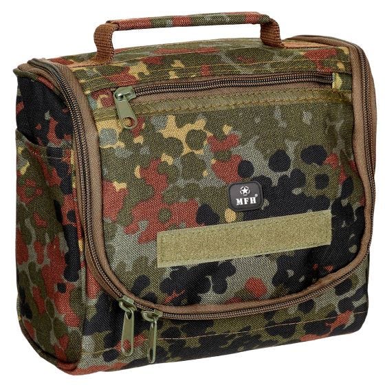 MFH Washbag Toilettaske - Flecktarn