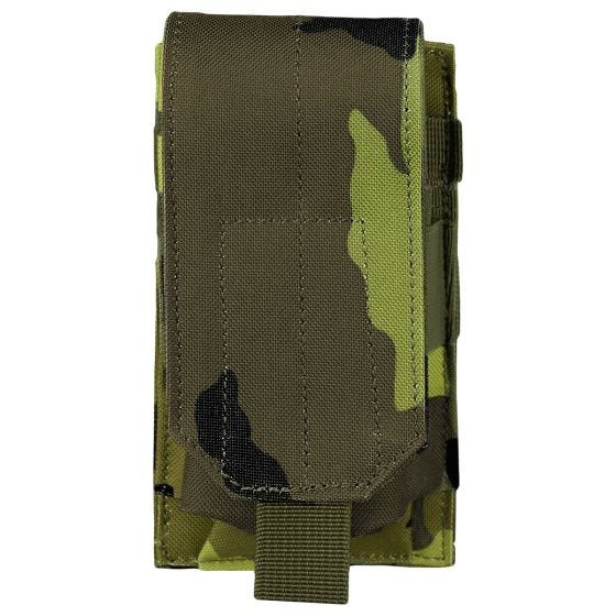 MFH M4/M16 MOLLE Enkel Magasin-hylster - Czech Woodland