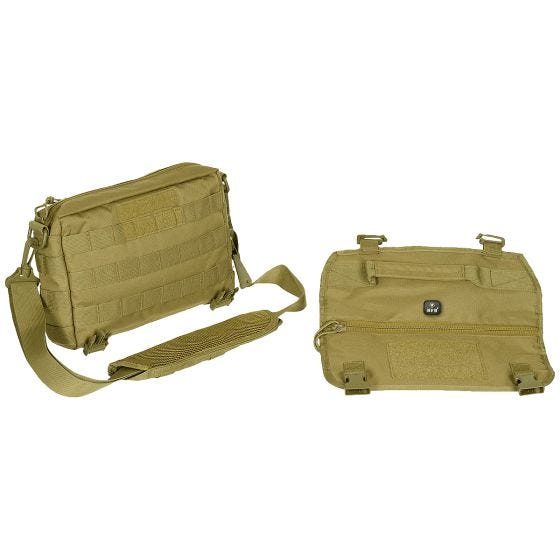 MFH MOLLE Padded Straps Skuldertaske - Coyote Tan