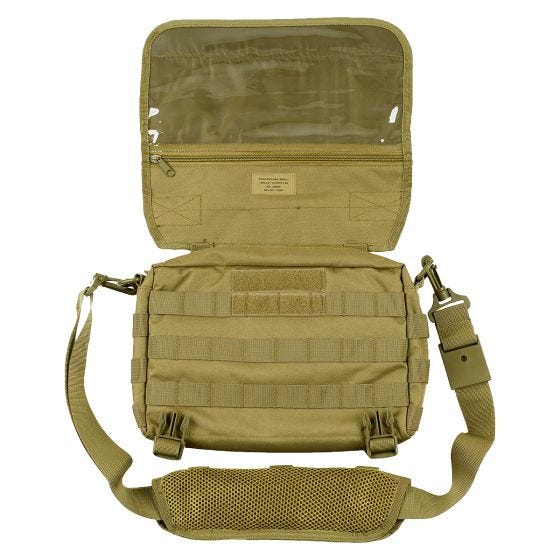 MFH MOLLE Padded Straps Skuldertaske - Coyote Tan