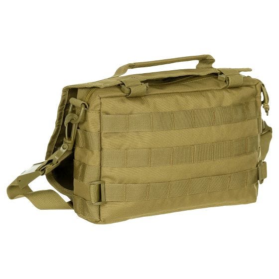 MFH MOLLE Padded Straps Skuldertaske - Coyote Tan