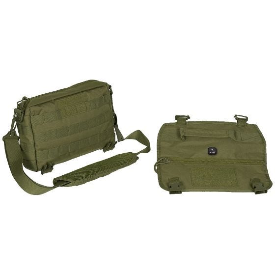 MFH MOLLE Padded Straps Skuldertaske - Olivenfarvet