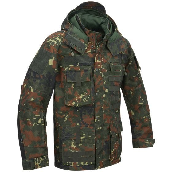 Brandit Performance Udendørsjakke - Flecktarn