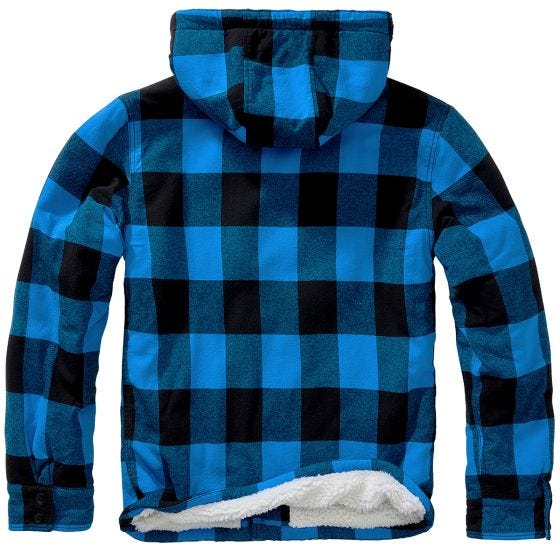 Brandit Lumber Hooded Jakke - Sort/Blå