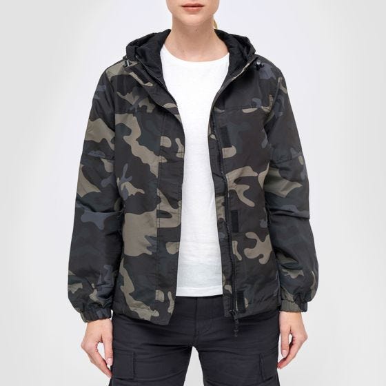 Brandit Kvinder Sommer windbreaker - Dark Camo