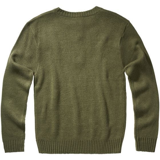 Brandit Armee Pullover-trøje - Olivenfarvet
