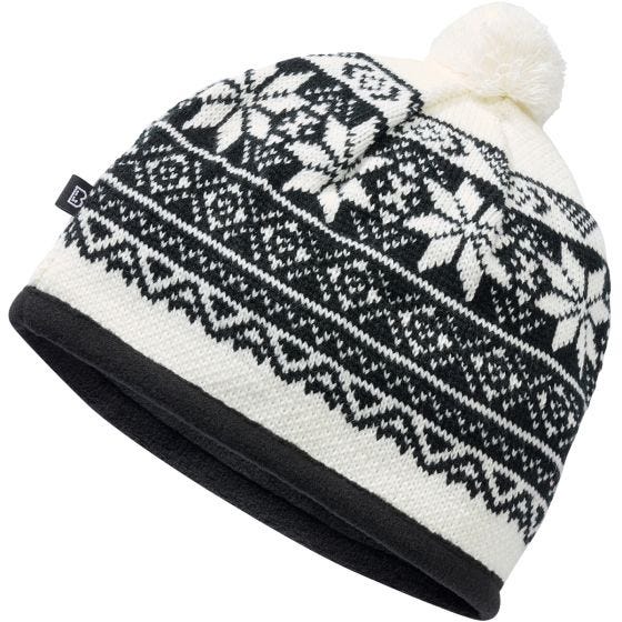 Brandit Snow Beanie-hue - Hvid