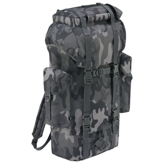 Brandit Kamprygsæk - Grey Camo
