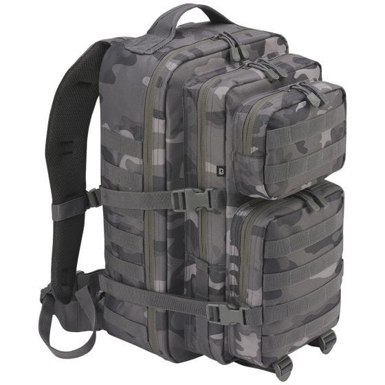 Brandit US Cooper Stor rygsæk - Grey Camo