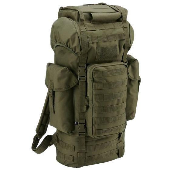 Brandit Combat MOLLE Rygsæk - Olivenfarvet