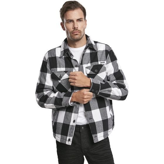 Brandit Lumber Jakke - Hvid/Sort