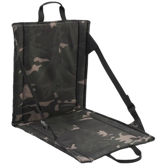 Brandit Fodbar siddemåtte - Dark Camo