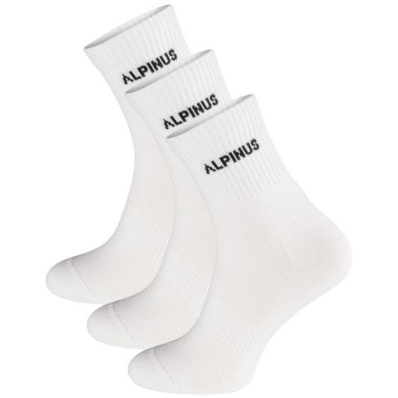 Alpinus Alpamayo 3-Pack Sokker - Hvid