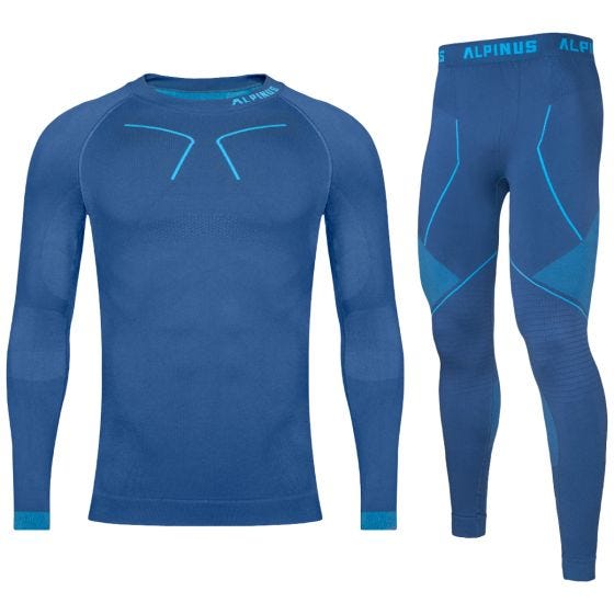 Alpinus Tactical Base Layer Set - Marineblå