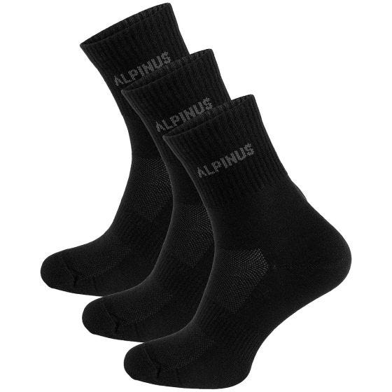 Alpinus Alpamayo 3-Pack Sokker - Sort