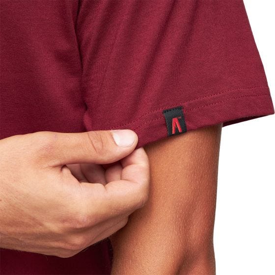 Alpinus Active Herre Polaris II T-shirt - Bourgogne