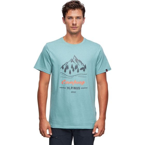 Alpinus Active Herre Polaris T-shirt - Mint