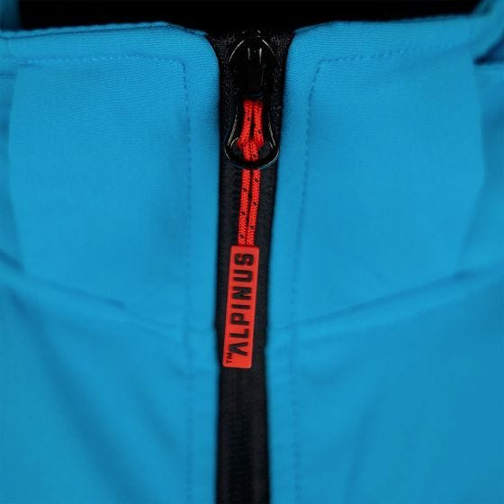Alpinus City Herre Stenshuvud Soft-shell jakke - Blå