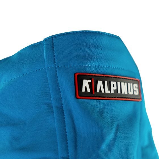 Alpinus City Herre Stenshuvud Soft-shell jakke - Blå