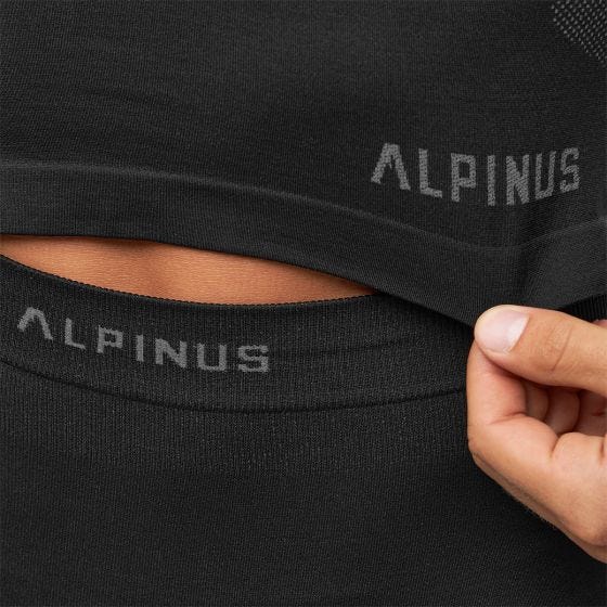 Alpinus Outdoor Herre IDRE Undertøjssæt - Sort