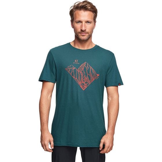 Alpinus Tactical Skilbrum T-shirt - Grøn