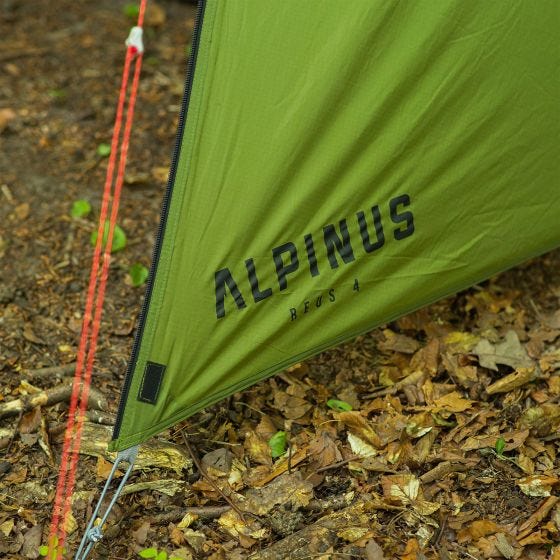 Alpinus REUS 4 Telt - Grøn