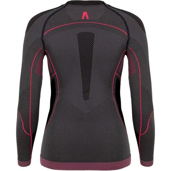 Alpinus Outdoor Dam Mora Undertøjssæt - Graphite Pink