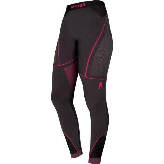 Alpinus Outdoor Dam Mora Undertøjssæt - Graphite Pink