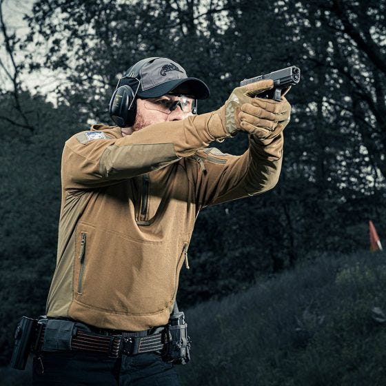 Helikon Range TopCool Hættetrøje - Coyote/Adaptive Green