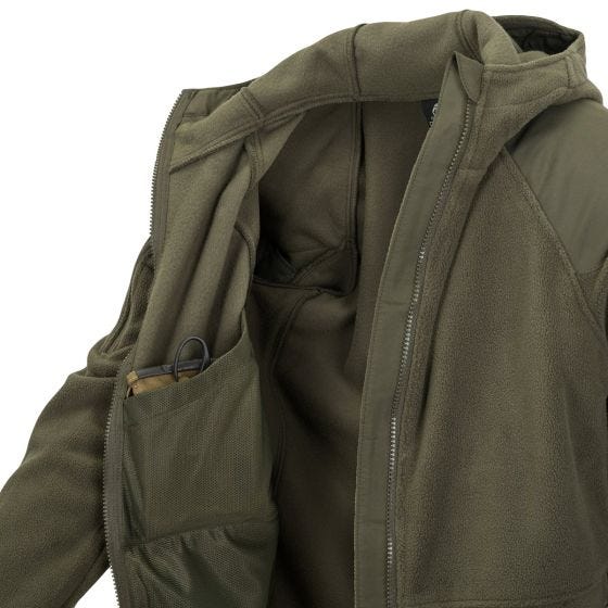 Helikon Cumulus Heavy Fleece-jakke - Olivengrøn