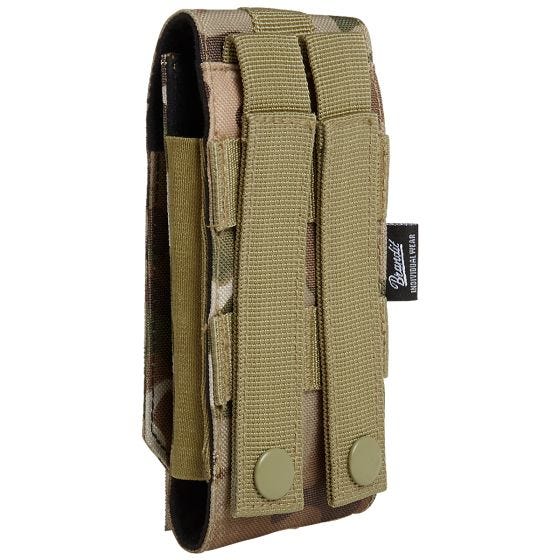 Brandit MOLLE Stor Telefonpung - Tactical Camo