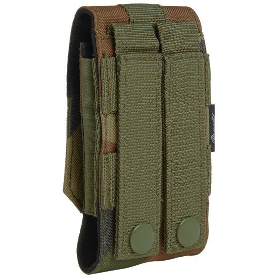 Brandit MOLLE Medium Telefonpung - Woodland
